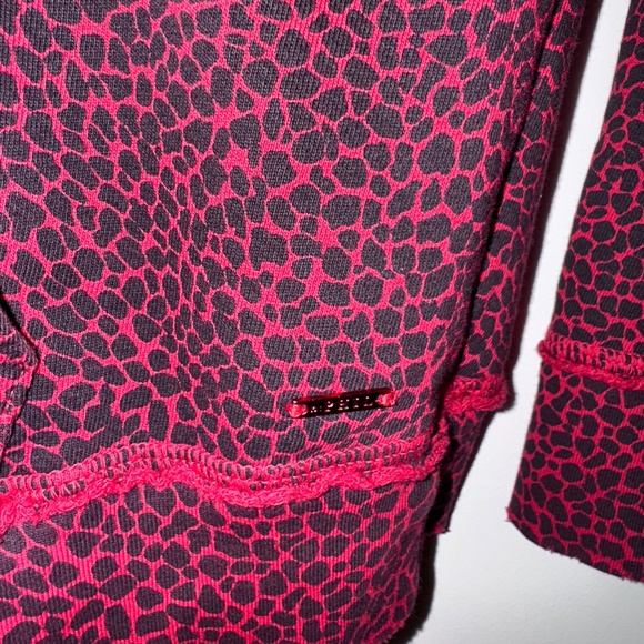 n:Philantropy Red Cheetah hoodie - Picture 3 of 5